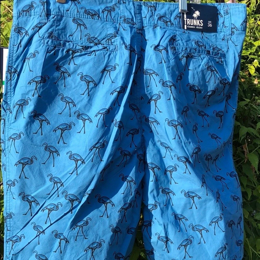 Trunks Surf & SwimCo Deep Water Luca Poplin men’s  Shorts size 36 new with tags